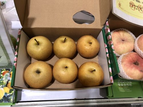 周末上海地产果品展销会之水蜜桃,生梨感想